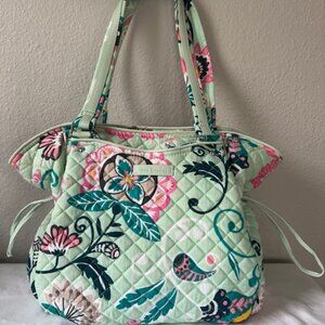 Vera Bradley Glenna floral mint multi